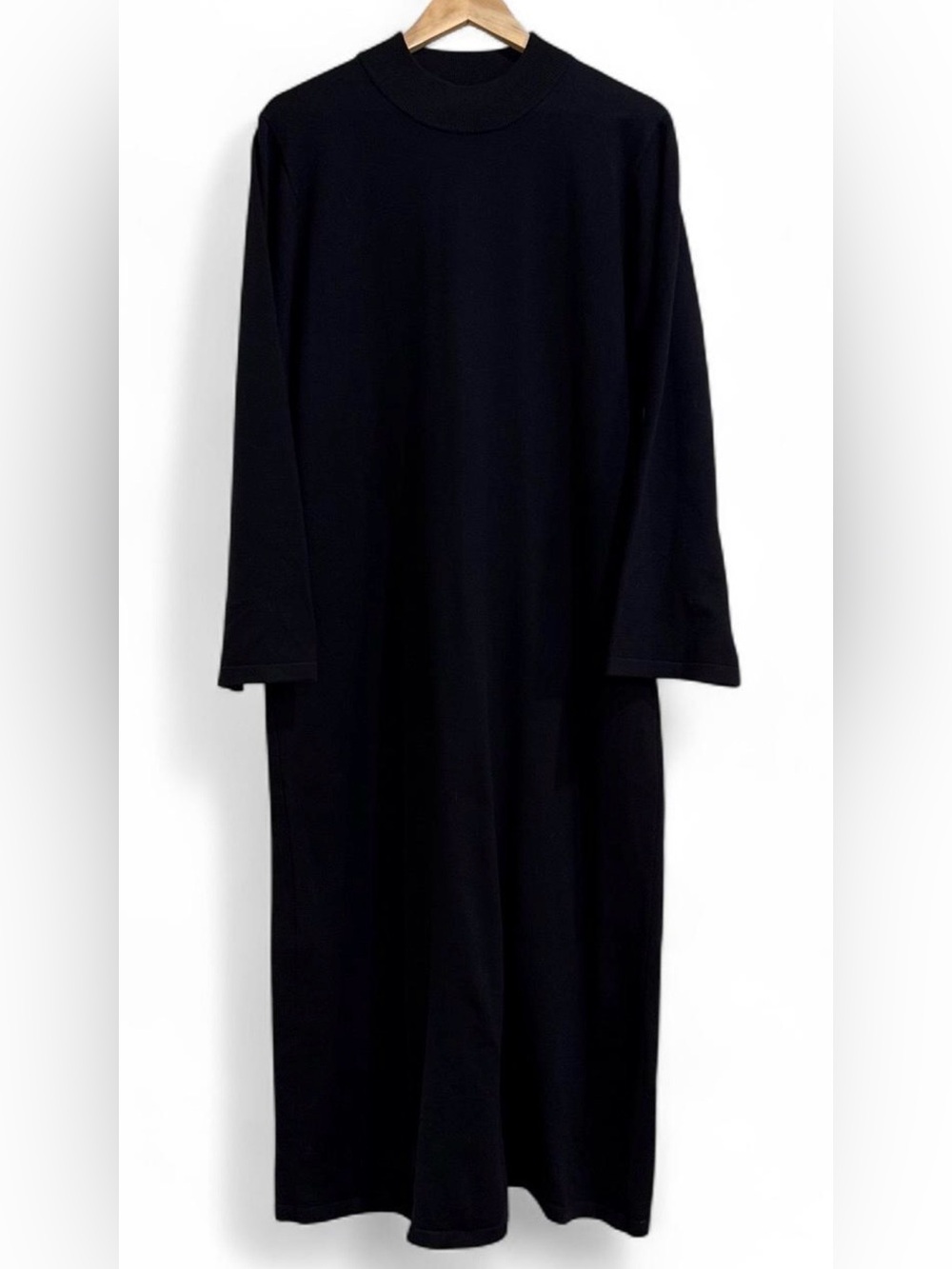 Entro Maria Midi Mock Neck Midi Dress Large